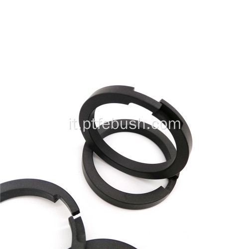 Anello di backup del pistone PTFE Resistente al carbonio resistente